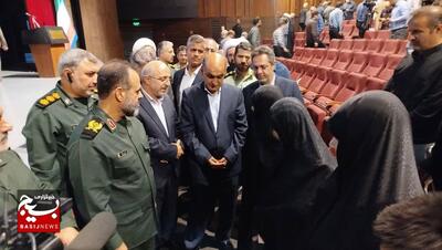مراسم شهیدان انصاری و نورانی در رشت