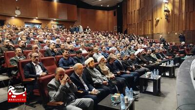 مراسم شهیدان انصاری و نورانی در رشت