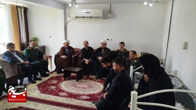 دیداربا خانواده شهدای اقتدار آستانه اشرفیه