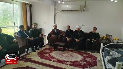 دیداربا خانواده شهدای اقتدار آستانه اشرفیه