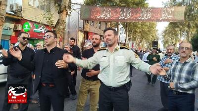مراسم تشییع پیکر شهید مدافع نظم و امنیت مجید کاظم پور