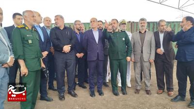 بازدید استاندار گیلان از محل برگزاری دومین کنگره ۸۰۰۰ شهید دفاع مقدس