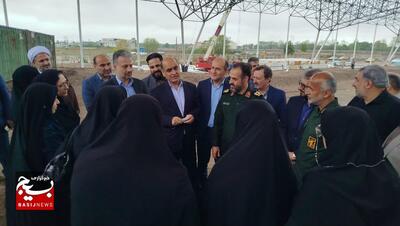 بازدید استاندار گیلان از محل برگزاری دومین کنگره ۸۰۰۰ شهید دفاع مقدس