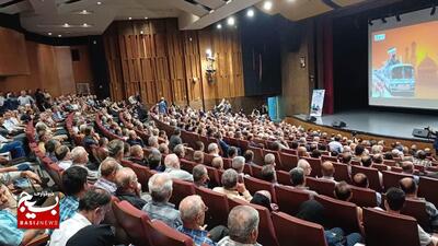 مراسم آزادگان در رشت