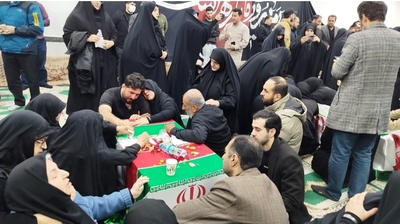 مراسم تشییع پیکر مطهر شهدای مدافعان ایران