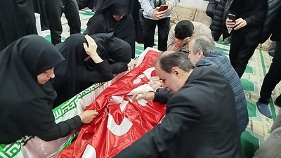 مراسم تشییع پیکر مطهر شهدای مدافعان ایران