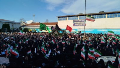 مراسم تشییع پیکر مطهر شهدای مدافعان ایران