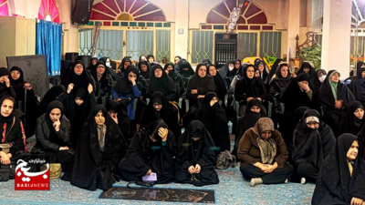 مراسم هفتمین روز شهادت شهدای مدافعان امنیت