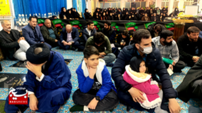 مراسم هفتمین روز شهادت شهدای مدافعان امنیت