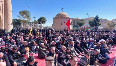 خروش عزاداران ولایتمدار دامغان