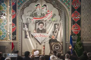 مراسم گرامیداشت سوم خرداد، سالروز آزادسازی خرمشهر، در حرم مطهر حضرت محمد هلال بن علی (ع) شهرستان آران و بیدگل