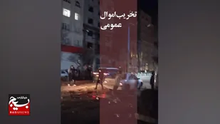 دستگیری عوامل  اخلال گران نظم امنیت  و هتک حرمت به مقدسات در اغتشاشات اردبیل
