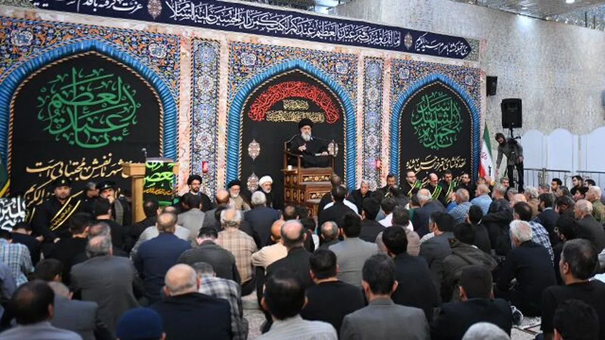 حجت‌الاسلام مومنی در شب وفات حضرت عبدالعظیم حسنی(ع)؛
حضرت عبدالعظیم حسنی(ع) مدال ولایت را از امام زمان خود گرفت