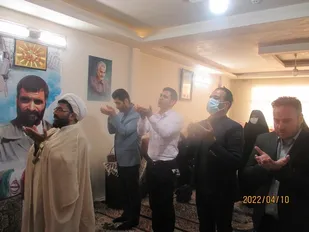 دیدار با خانواده شهید برونسی