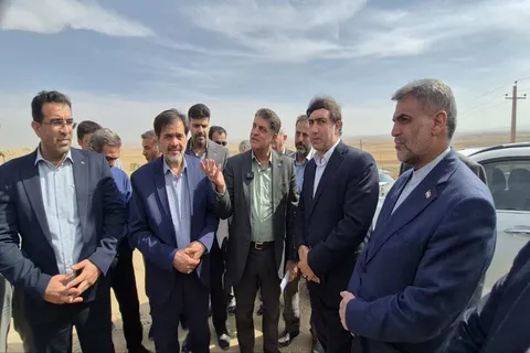 بازدید معاون وزیر نیرو از پروژه‌های زیرساختی کبودراهنگ