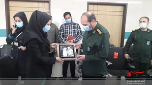 مراسم تجلیل از کادر درمان درشاهین شهر