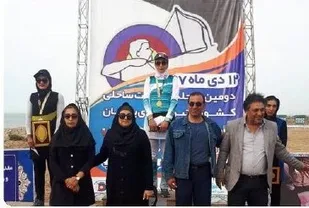 قهرمانی بانوی کماندار استان در مسابقات کشوری