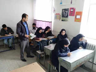 مدرسه ای که با جنگ تعطیل نشد&nbsp;