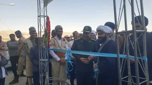 افتتاحیه جشنواره اسوه مقاومت بسیج عشایر در شهرستان مارگون