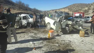 ۴ کشته در تصادف رانندگی جاده یاسوج _ اصفهان