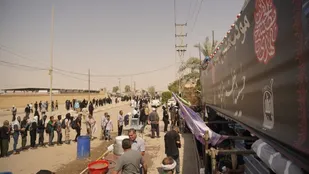 خدمت رسانی موکب اوقاف زنجان پس از اربعین حسینی در مرز خسروی ادامه دارد