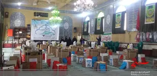 توزیع ۳۷۳ بسته معیشتی، لباس گرم و بخاری به جامعه هدف در طرح قرار دوازدهم