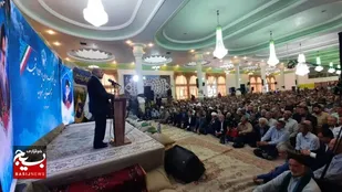 برگزاری کنگره شهدای شهرستان بشرویه با حضور رئیس مجلس شورای اسلامی