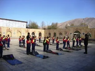 همایش دوچرخه سواری در شهرستان لردگان