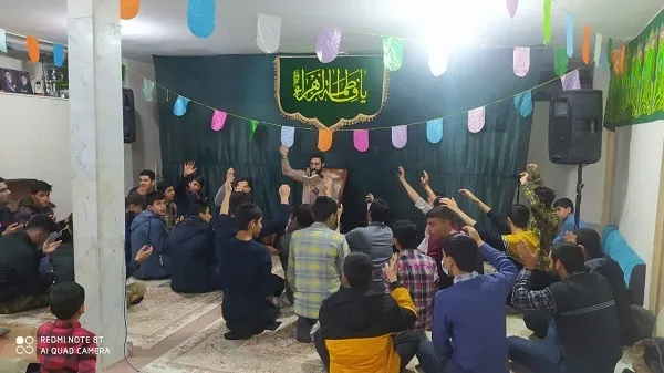 جشن میلاد عصاره خلقت حضرت زهرا(سلام الله علیها) با حضور بسیجیان  وپایوران گردان