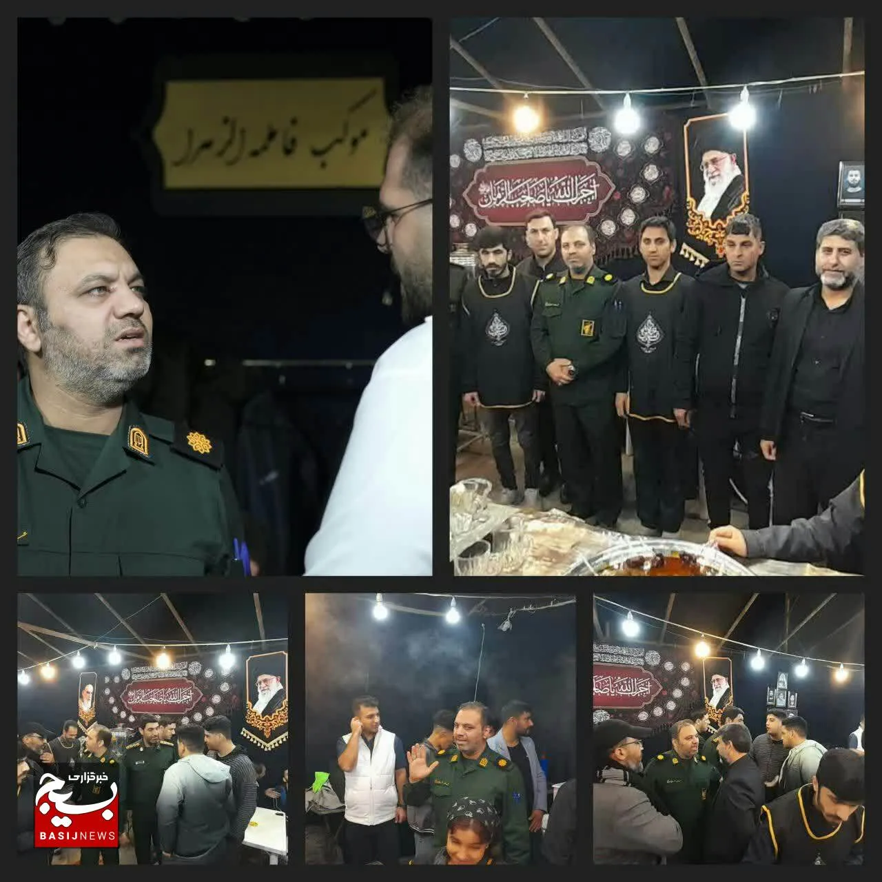 جانشین فرمانده سپاه شوش از مواکب شهادت حضرت فاطمه زهرا (س) بازدید کرد