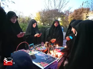 پویش عهد فاطمی در بوستان پردیس شهرک پردیسان اجرا شد