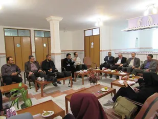 حضور بسیجیان پایگاه ام البنین در سرای سالمندان شاهرود