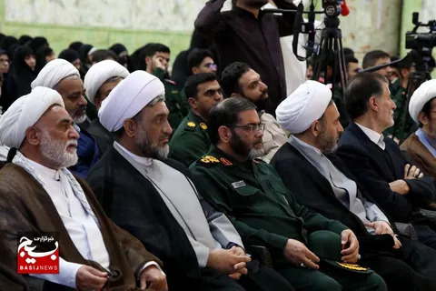 آیین تجدیدمیثاق با آرمان‌های امام خمینی(ره) به‌مناسبت گرامیداشت هفته عقیدتی سیاسی در سپاه و بسیج