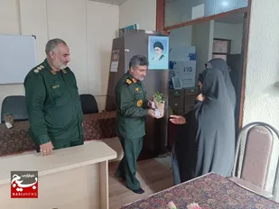 تقدیر از بانوان پایور و بسیجی سپاه قدس گیلان