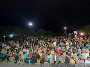 برگزاری جشن میلاد امام رضا (ع) در شهر فرمهین+تصاویر