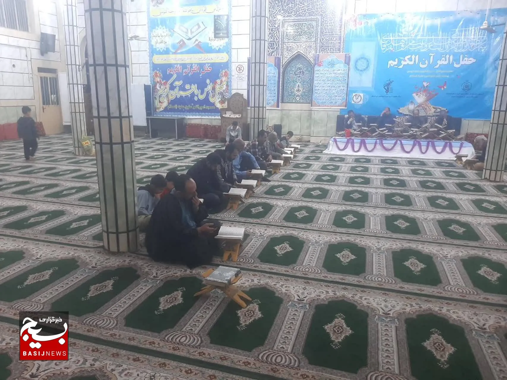 مراسمات جزخوانی وروخوانی قران درشهرک اندیشه شوشتر