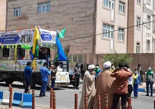 حجه الوداع در کاروان غدیر  تهران به تصویر کشیده می شود