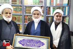 دیدار فرمانده تیپ مستقل ۸۳ امام جعفر صادق (ع) با آیت&zwnj;الله کعبی، عضو هیأت رئیسه مجلس خبرگان رهبری &nbsp;