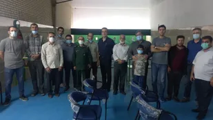 برگزاری مسابقه تیراندازی بسیجیان شاهرود
