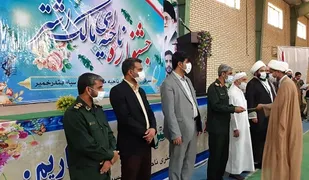 جشنواره مالک اشتردربندرخمیربه روایت تصویر