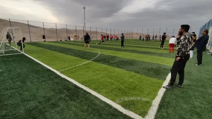 مسابقات فوتبال جام شهدای روستای شیخ مکان برگزارشد