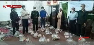 توزیع ۶۰ بسته سبدغذایی در شهرانابد