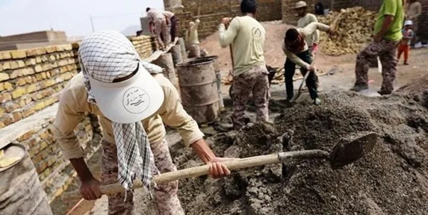 خدمات رسانی 100 گروه جهادی دشتی در نقاط محروم