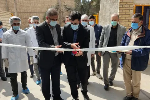 افتتاح دومین کارخانه تولید پارچه ملت بلون در کشور