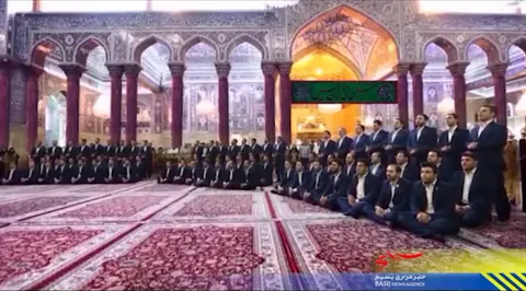 تواشیح امام حسین کاری از گروه محمد رسول الله (ص)
