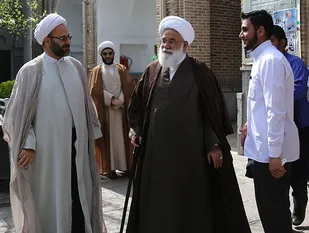 تجمع طلاب و روحانیون سپاه تهران بزرگ در حمایت از سپاه پاسداران