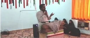 برگزاری یادواره شهدا در مدرسه هاجر شهر دلوار