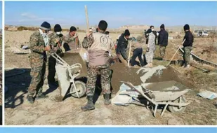 آغاز عملیات اجرایی ساخت کانال آب کشاورزی در سلماس