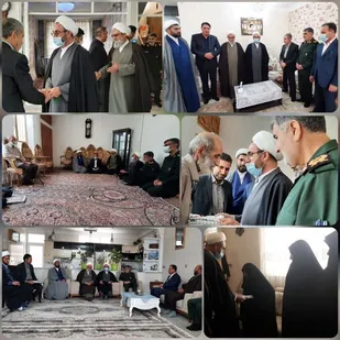 دیدار مسئولان استان با جمعی از خانواده های معظم شهداء