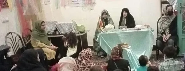 برگزاری جشن دهه کرامت در پایگاه بسیج   الزهرا حوزه حضرت زینب (س) قرچک